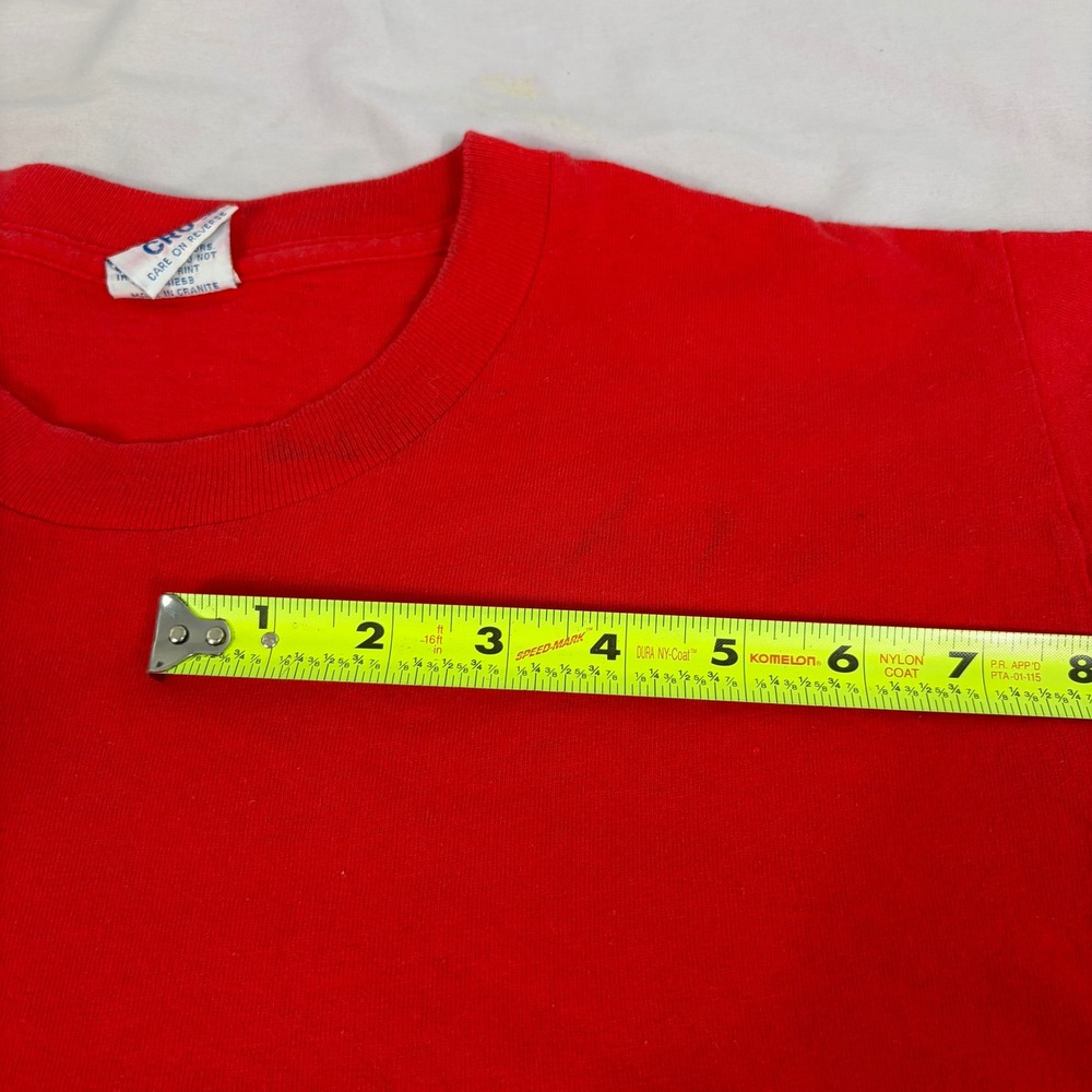 Citgo‎ Racing Team Mens Small Red Graphic T Shirt Vintage 90s Made In USA - Picture 4 of 10
